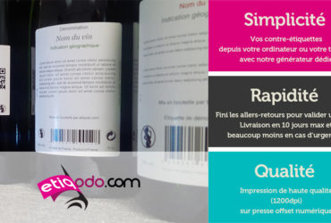 Etiqodo, générateur de contre-étiquettes en ligne