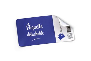 Étiquette détachable 4B Packaging