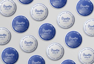 Étiquette Doming 3D 4B Packaging