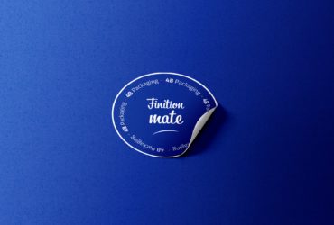 Étiquettes adhésives finition mate 4B Packaging