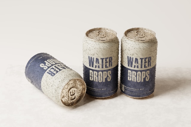 des étiquettes résistantes à l'eau